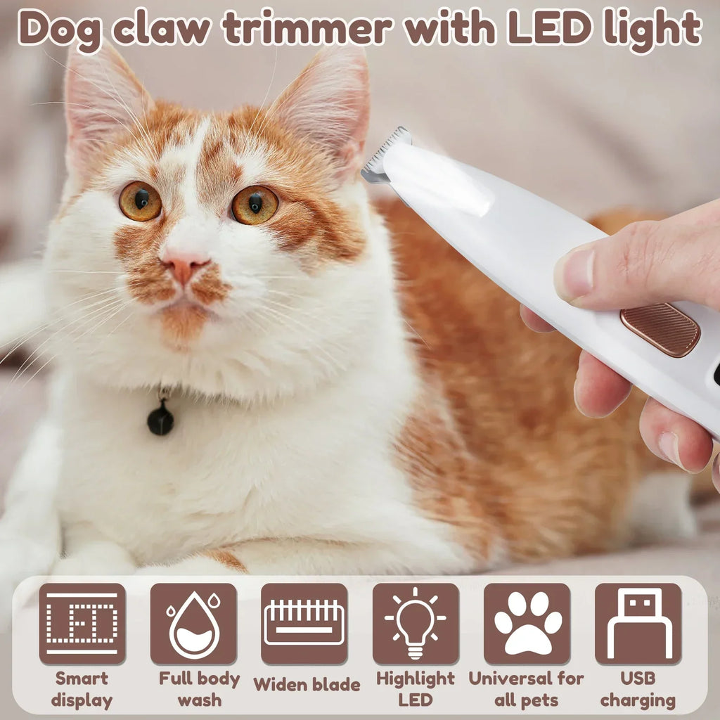 Mycozypaw PawTrim Pro™ – LED Precision Clipper
