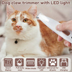 Mycozypaw PawTrim Pro™ – LED Precision Clipper