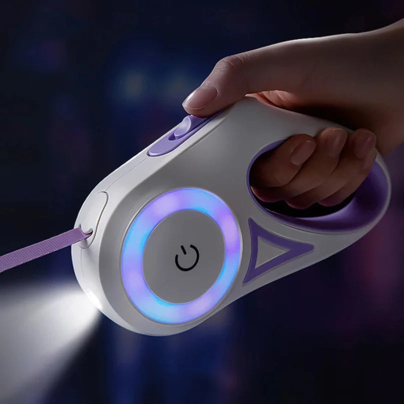 MyCozyPaw™ GlowRetract LED Leash
