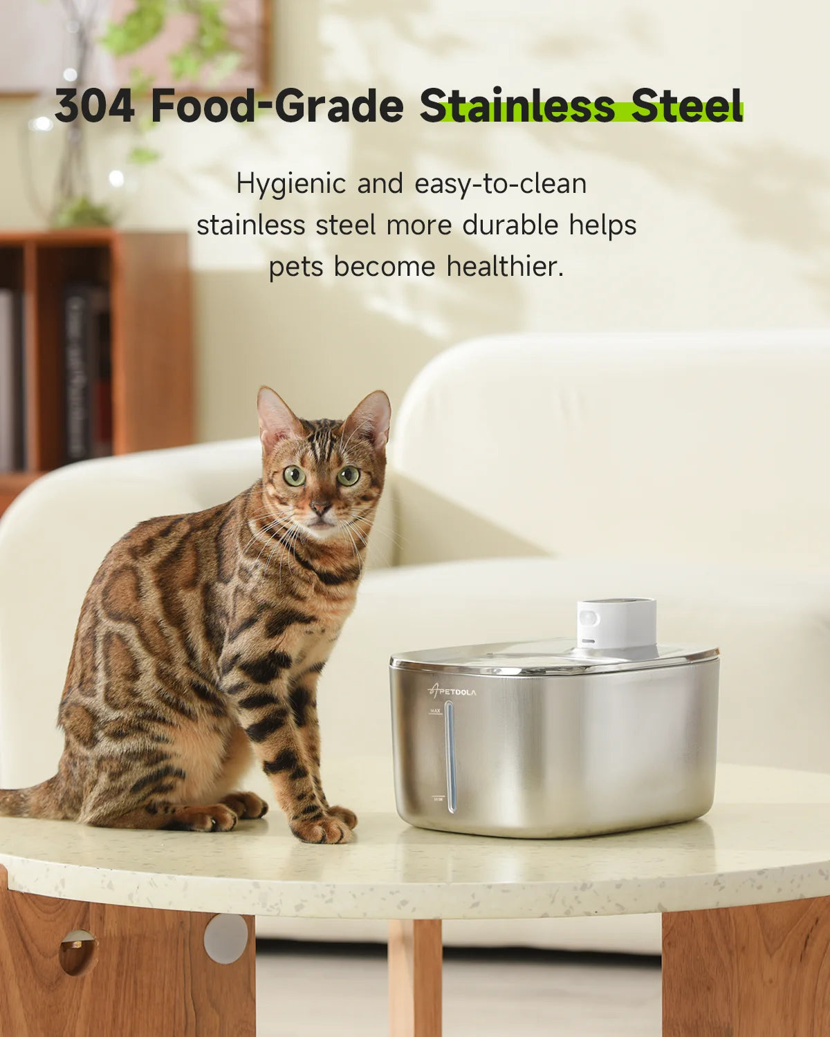 MyCozyPaw™ AquaFlow Smart Fountain (4L)